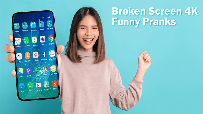 Broken Screen 4K Pranks Funny Скриншот 3