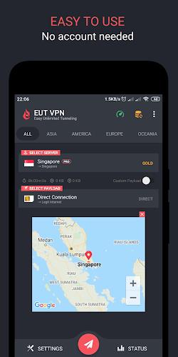 ภาพหน้าจอ EUT VPN - Easy Unli Tunneling 0