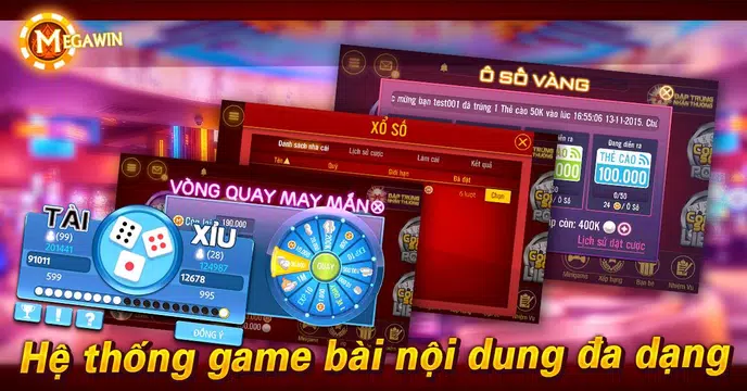 MEGAWIN – Game Dan Gian ảnh chụp màn hình 3