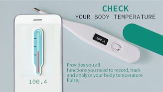 Body Temperature Thermometer zrzut ekranu 1