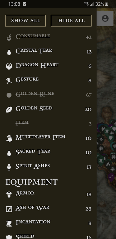 MapGenie: Elden Ring Map屏幕截圖1