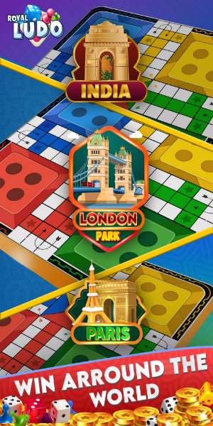Royal Ludo・King Of Dice Game captura de pantalla 1