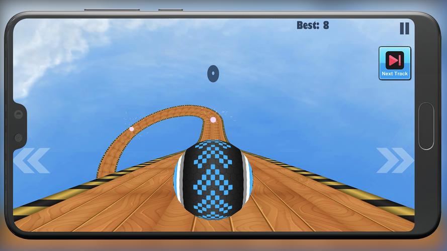 Screenshot Rolling Ball Impossible road 1
