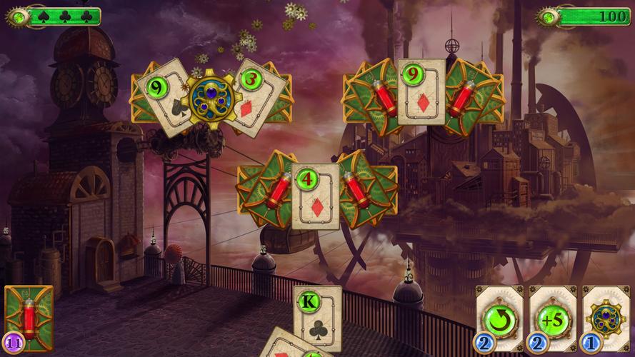 Steampunk Solitaire captura de pantalla 2