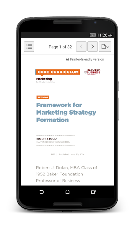 Harvard Business for Students zrzut ekranu 2