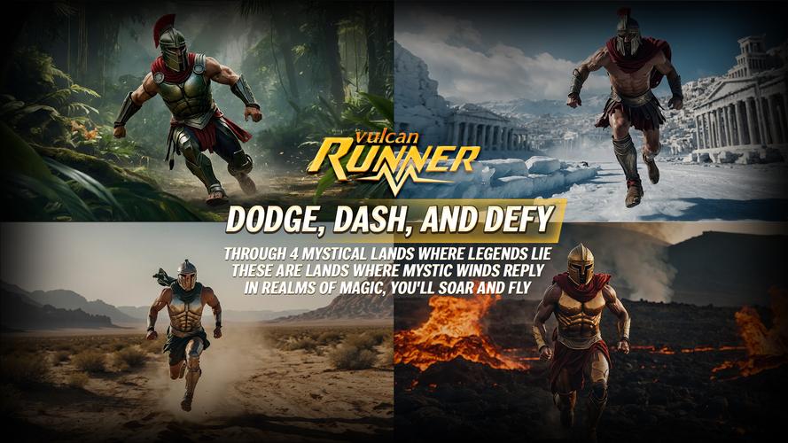 ภาพหน้าจอ Vulcan Runner 2