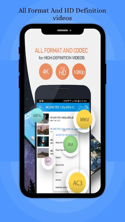 SNXX VIDEO PLAYER 2020 : All Format Video Player 스크린샷 1