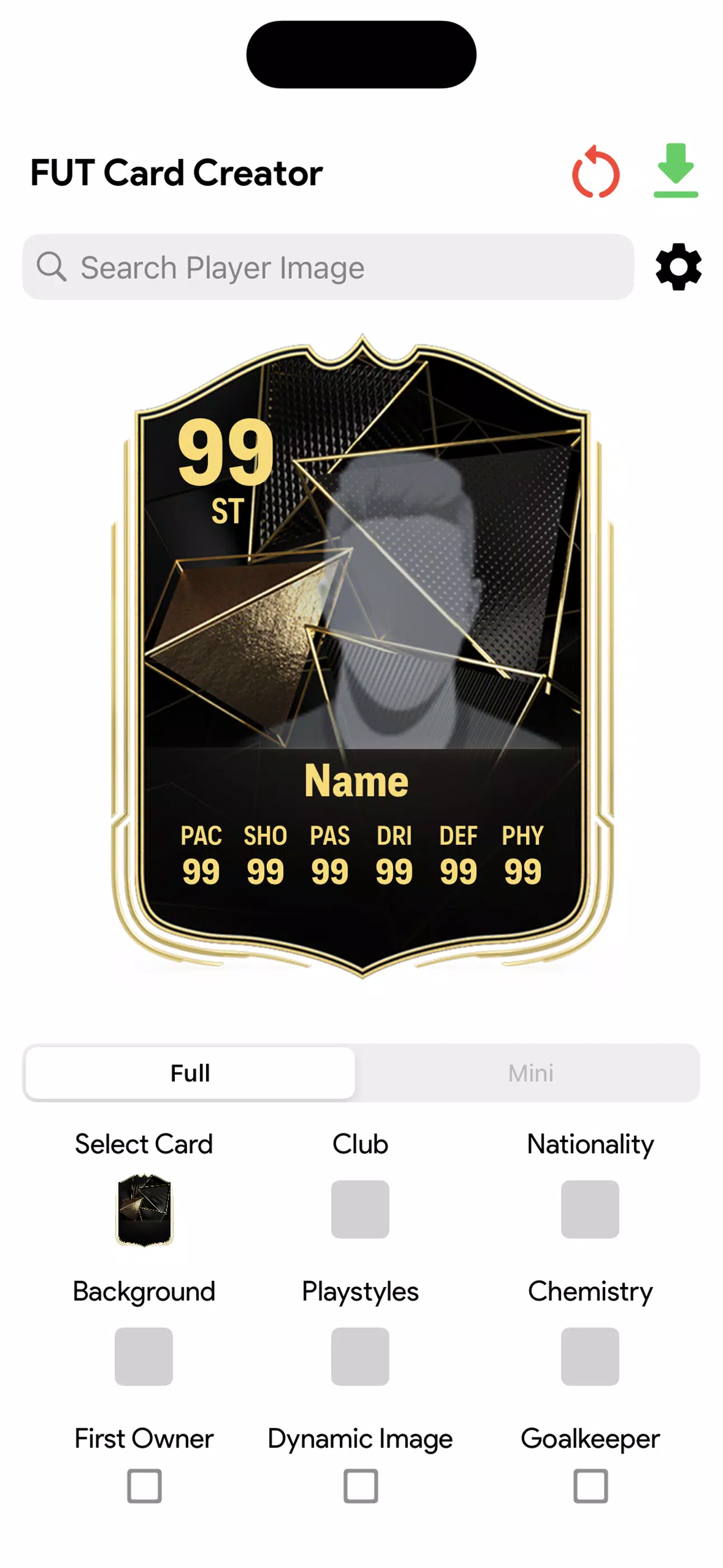 FC Card Creator 25 screenshot 3