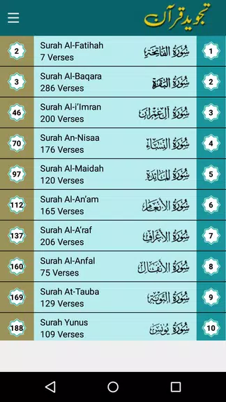 Tajweed Quran Pakistani - 16 lスクリーンショット2