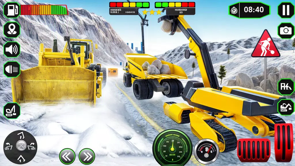 Real Heavy Snow Plow Truck Screenshot 3