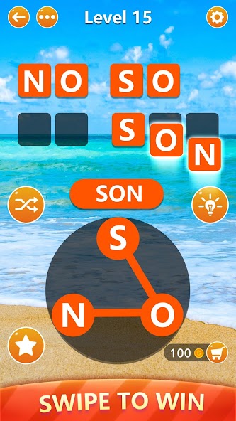 ภาพหน้าจอ Word Connect - Search Games 1