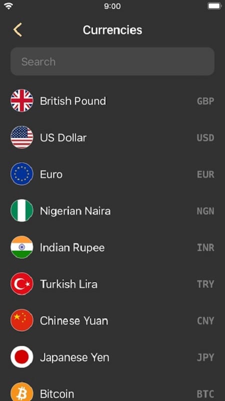 Currency converter offline ကိုဖန်သားပြင်3