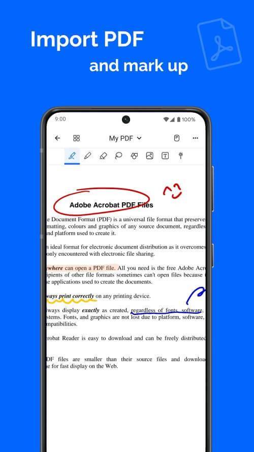 Notewise - Notes & PDF Captura de pantalla 3