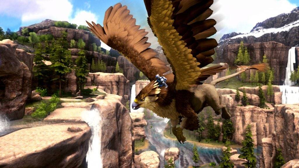 Ark Mobile: Cập nhật bản đồ Ragnarok - Biomes & Griffin Taming mới