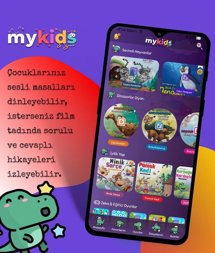 Mykids Masallar & Oyunlar屏幕截圖1