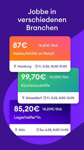 Screenshot Zenjob - Flexible Nebenjobs 2