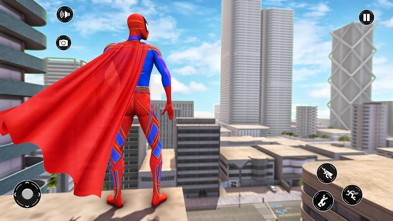 Spider Hero: Rope Hero Games ภาพหน้าจอ 0