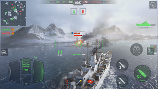 ภาพหน้าจอ Force of Warships: Battleship 1