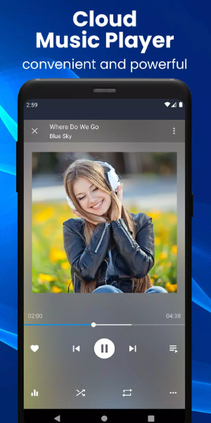 CloudBeats Cloud Music Player Captura de pantalla 0