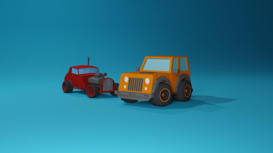 Screenshot Car Game 3d : Colour bump 3d 1