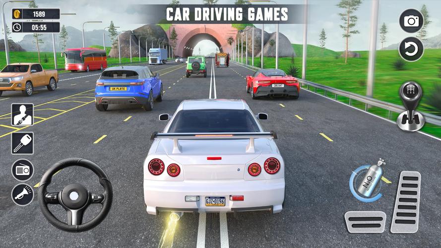 Real Highway Car Racing Games屏幕截圖0