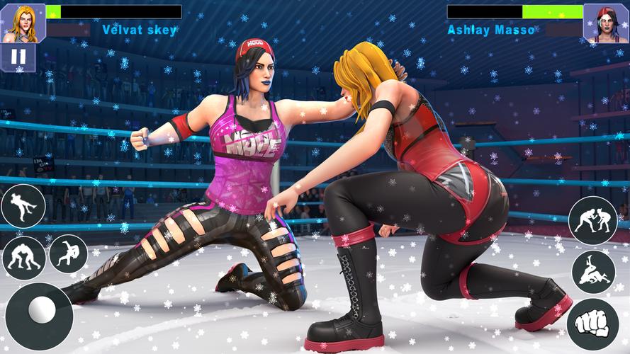 Screenshot Bad Girls Wrestling Game 2
