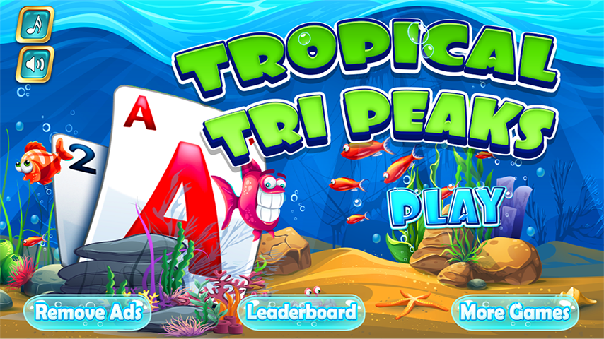 Tri Peaks Solitaire Classic屏幕截圖0