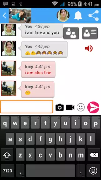 Online Girls Chat with Boys capture d’écran 2