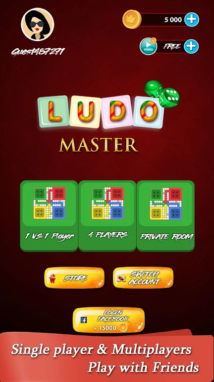 Ludo Master : Ultimate Dice Game屏幕截圖1