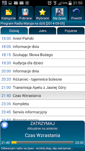 Screenshot TV Trwam i Radio Maryja Polska 1