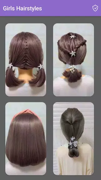 Girls Hairstyles Step By Step স্ক্রিনশট 1