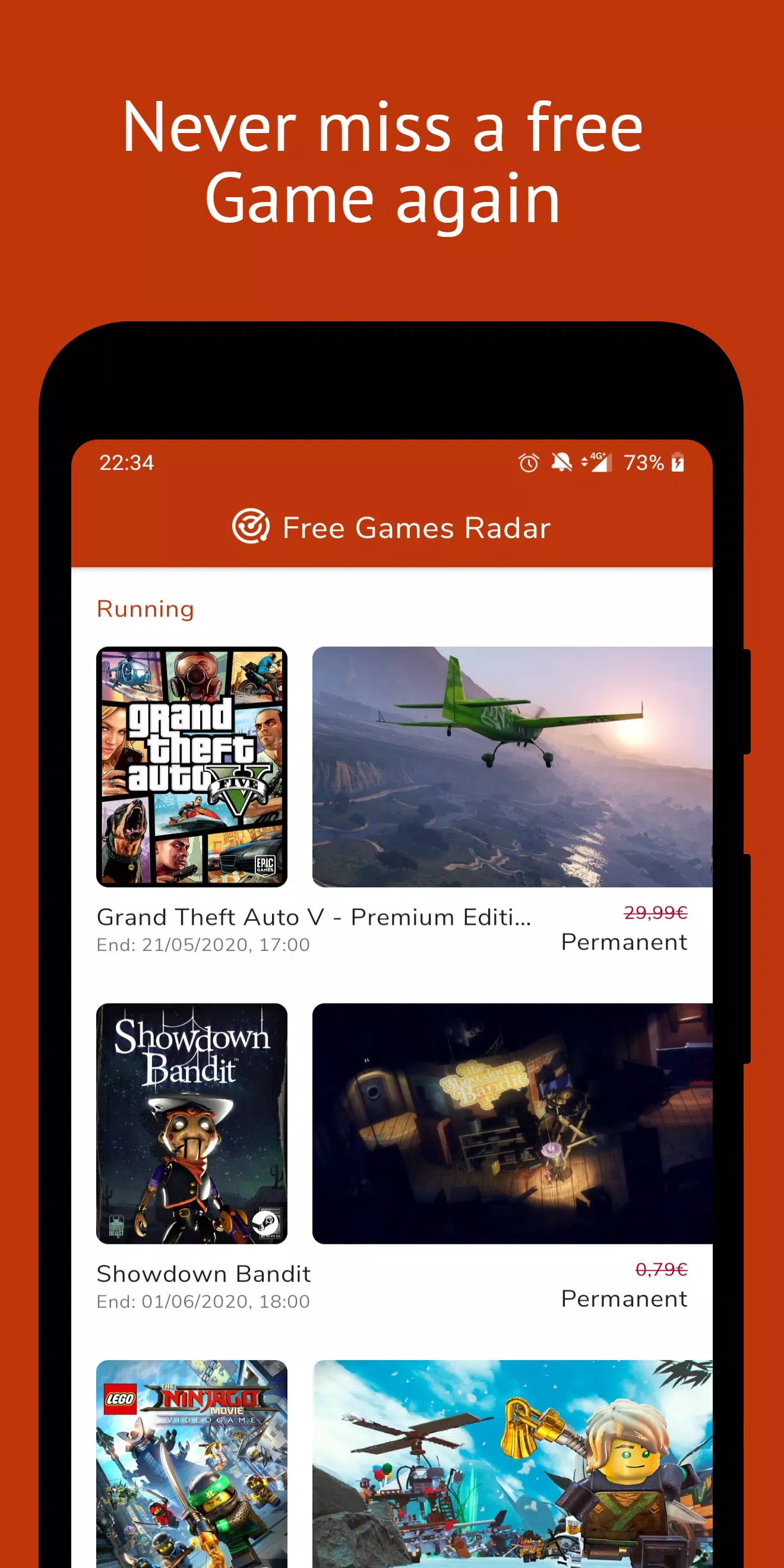 PC Games Radar for Epic Games,スクリーンショット0