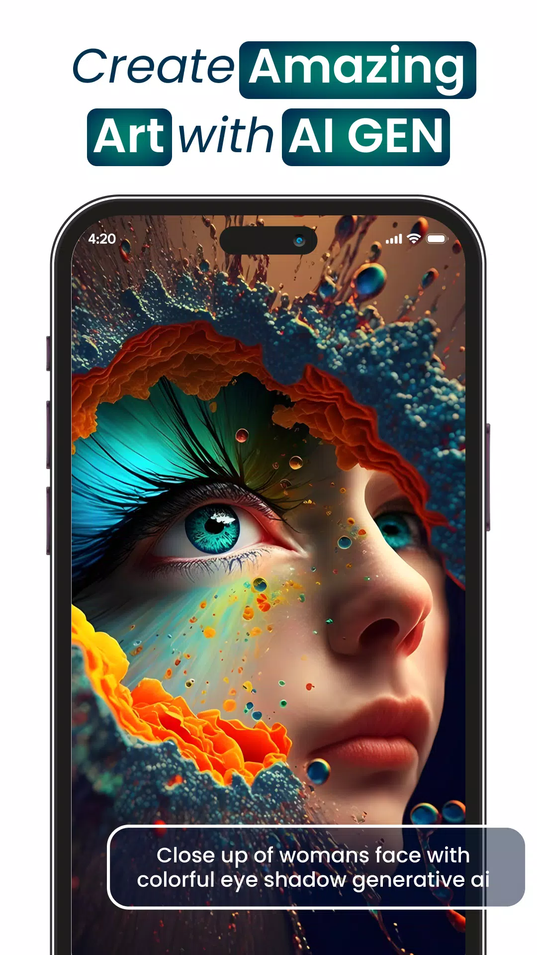 Art & Photo Generator - Ai Genスクリーンショット0