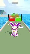 Mask Evolution: 3D Run Game captura de pantalla 0