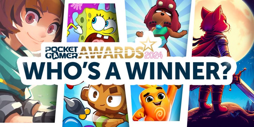 Annonce des gagnants des Pocket Gamer Awards 2024 et du jeu de l'année