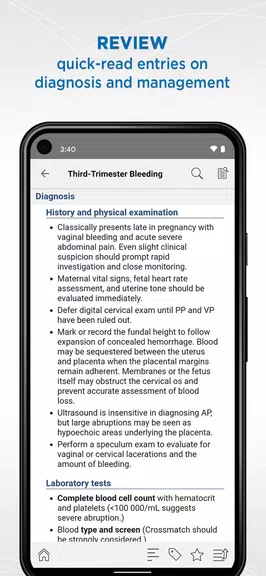 Gynecology and Obstetrics ဖန်သားပြင်ဓာတ်ပုံ 3