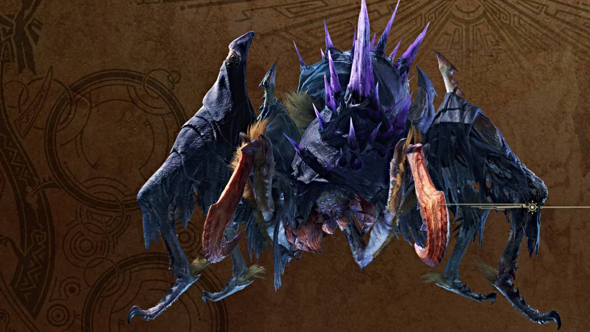 Nerscylla Monster在Monster Hunter Wilds中
