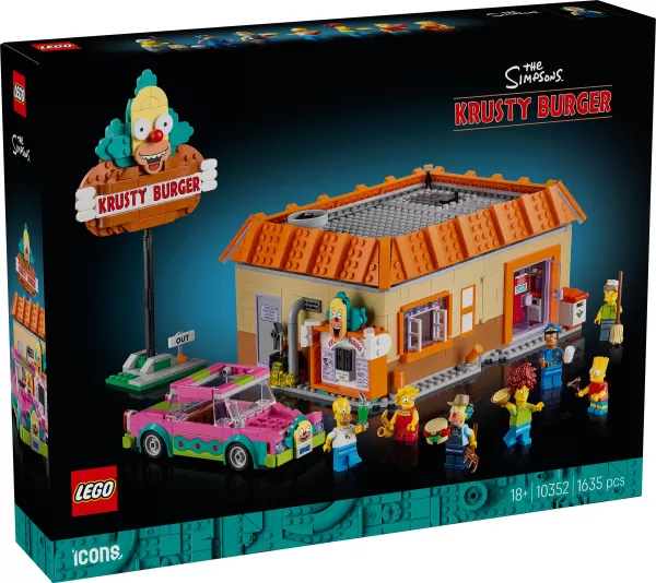 LEGO enthüllt Krusty-Burger-Set zu Die Simpsons