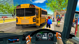 School Bus Transport Simulator capture d’écran 1