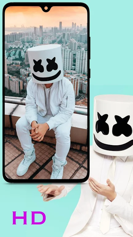 Screenshot Marshmello Wallpaper 2