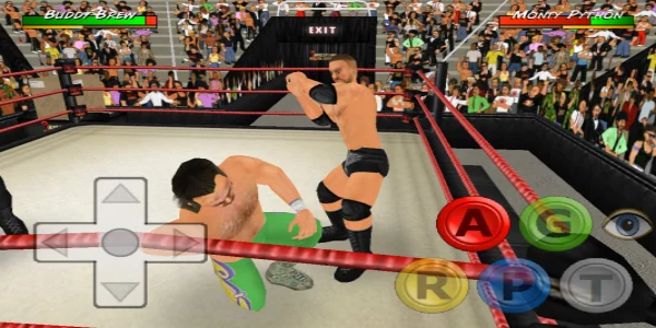 Wrestling Revolution 3D capture d’écran 1
