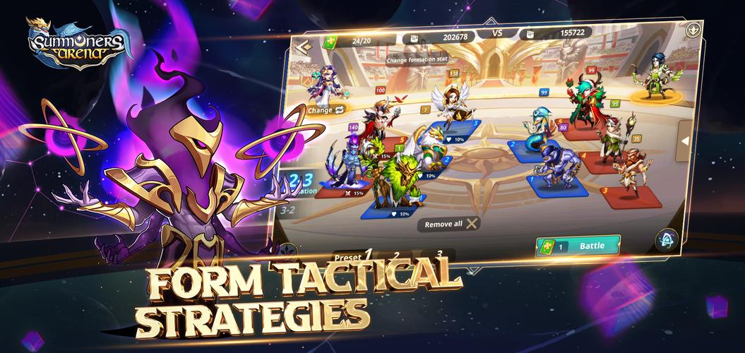 Summoners Arena: Idle RPG屏幕截圖2