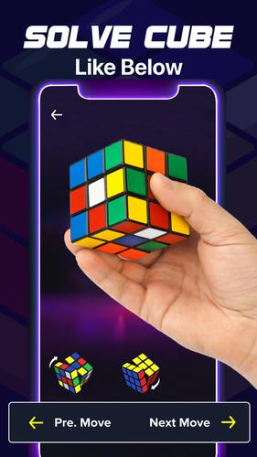 Rubik's Cube Puzzle Solver appスクリーンショット3