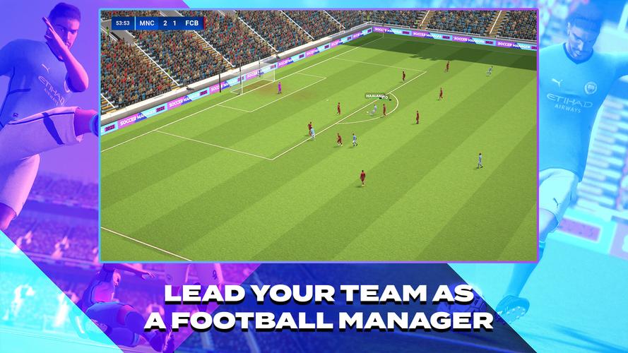 Soccer Manager 2025 - Football Capture d'écran 0