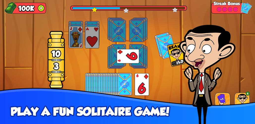 Mr Bean - Solitaire Adventure экрана 2