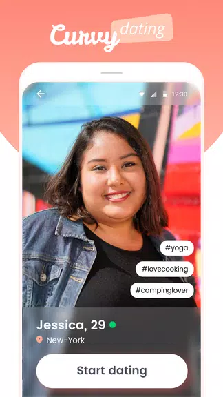 Curvy Singles Dating屏幕截圖0