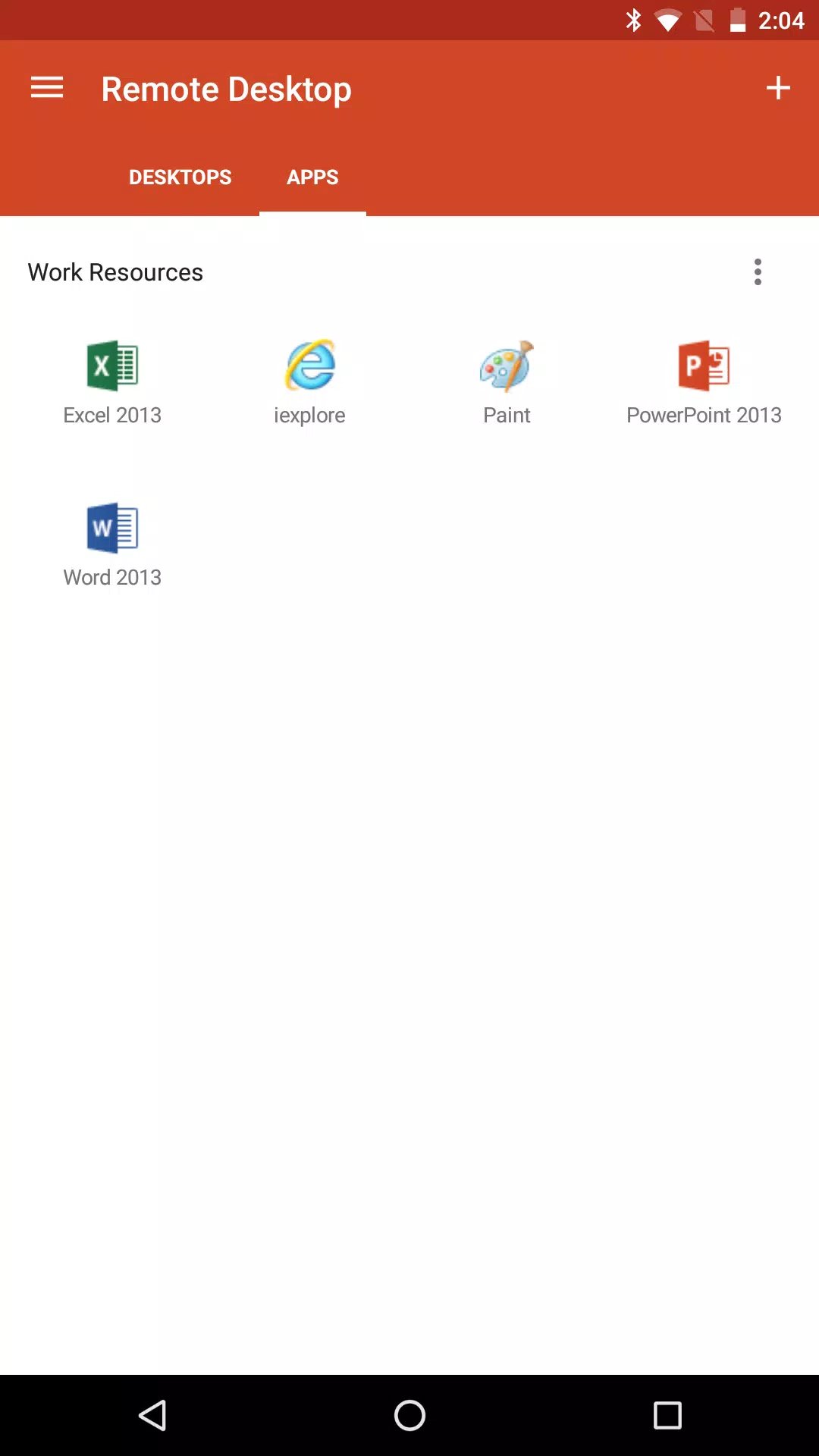 Remote Desktop 8 captura de pantalla 3