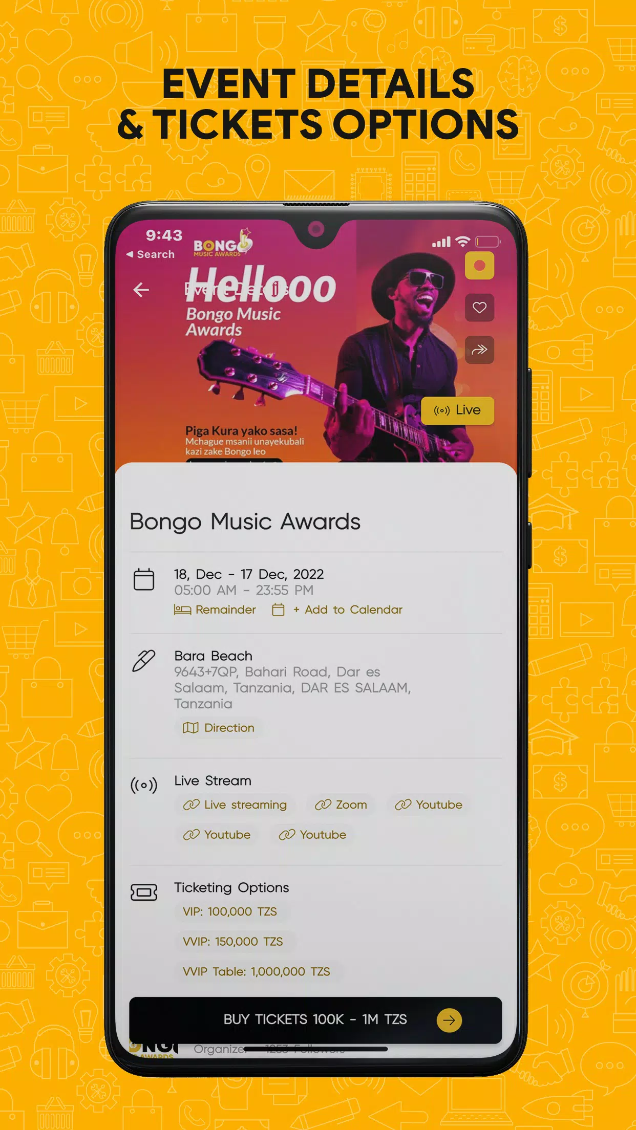 Tukiio screenshot 1