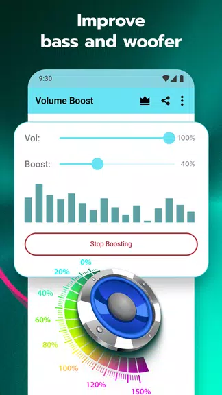 Volume Booster for Android ảnh chụp màn hình 3