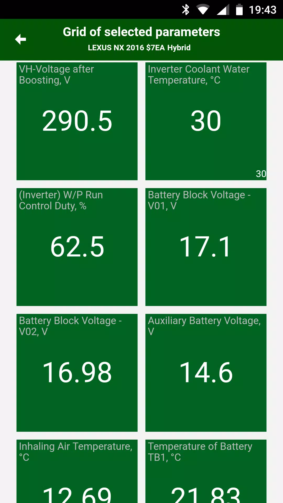 Doctor Hybrid ELM OBD2 scanner экрана 2